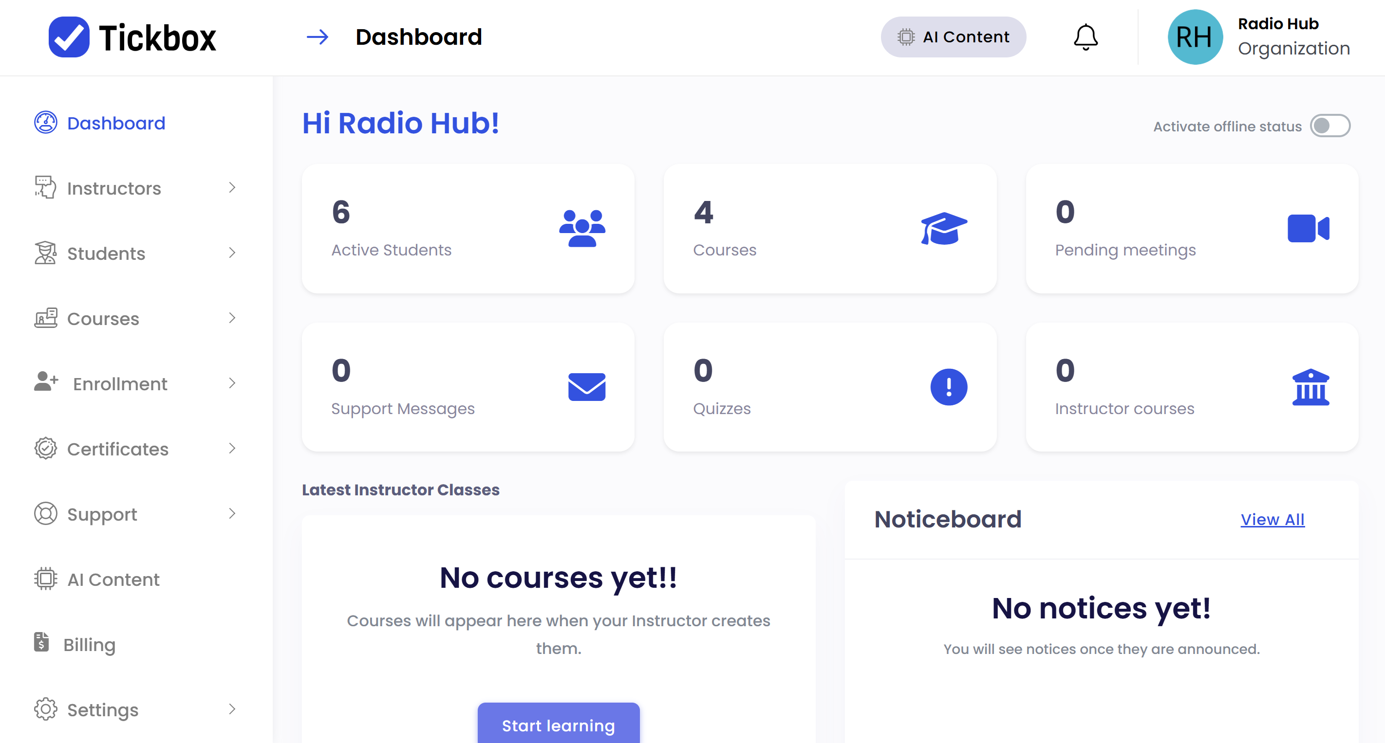 A screen shot of a web page with a bunch of stickers on it.